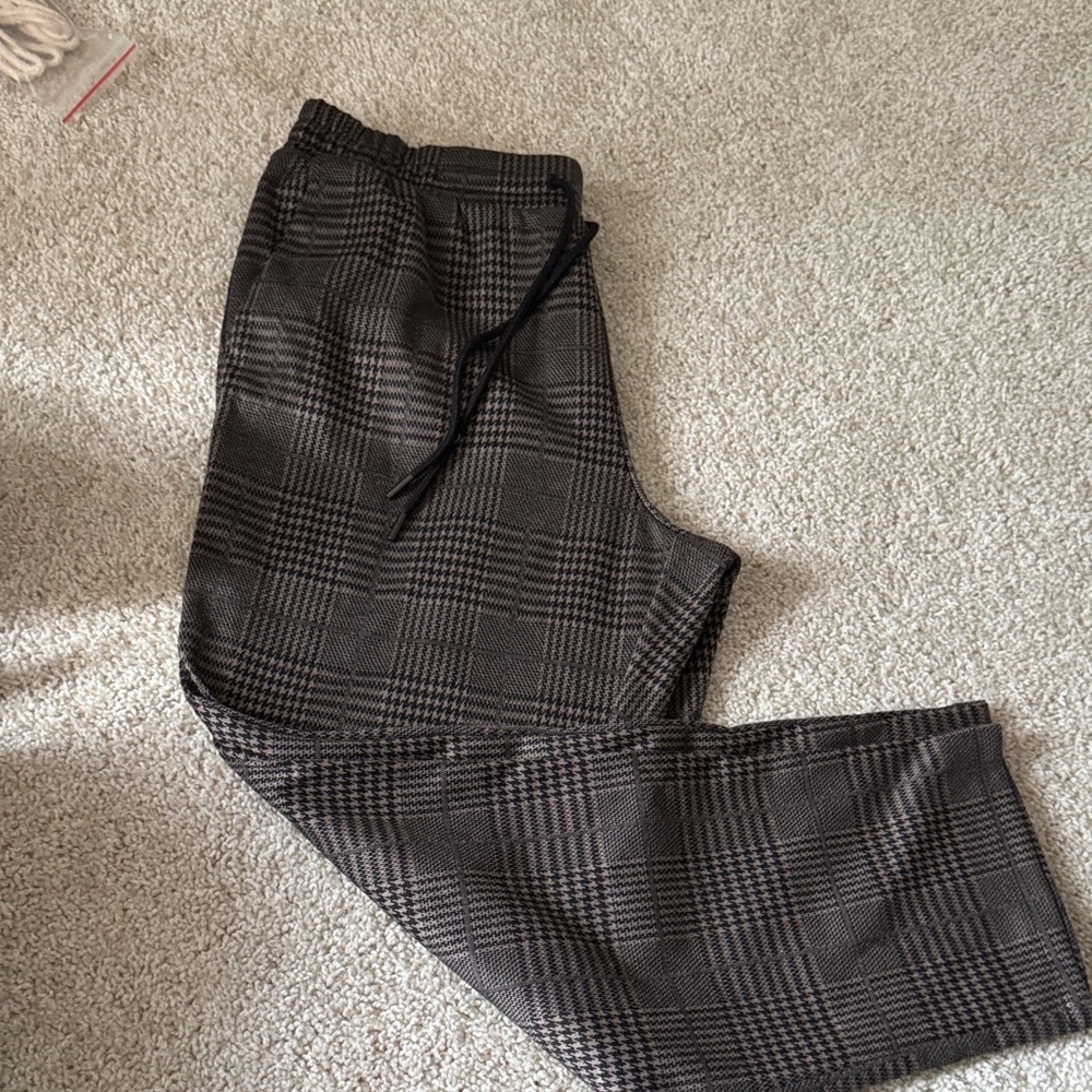 Women’s Plaid Drawstring Pants